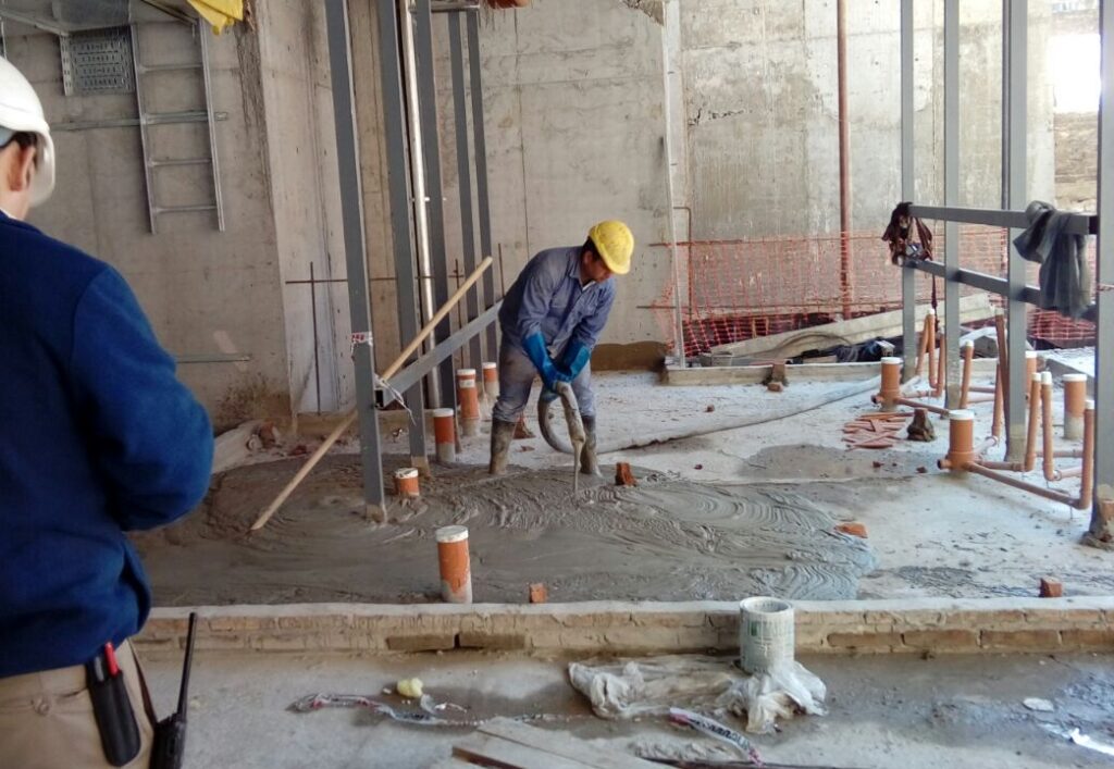 Contrapisos / Carpetas monolíticas